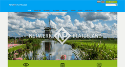 Desktop Screenshot of netwerkplatteland.nl